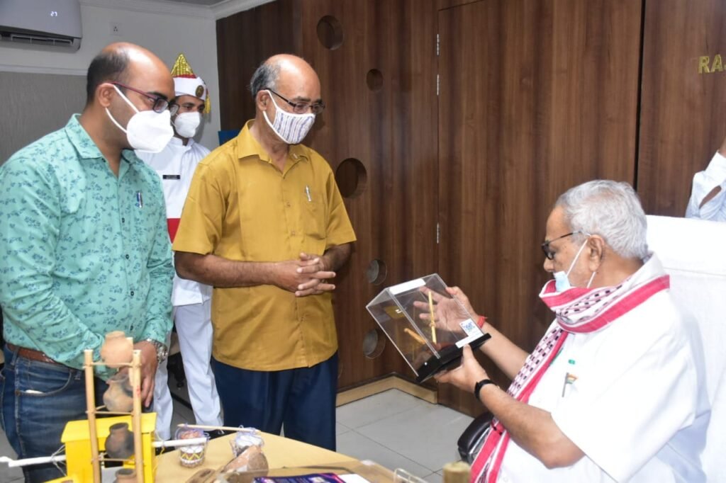 Rare Odishan crafts exhibited to His Excellency the Governor of Odisha