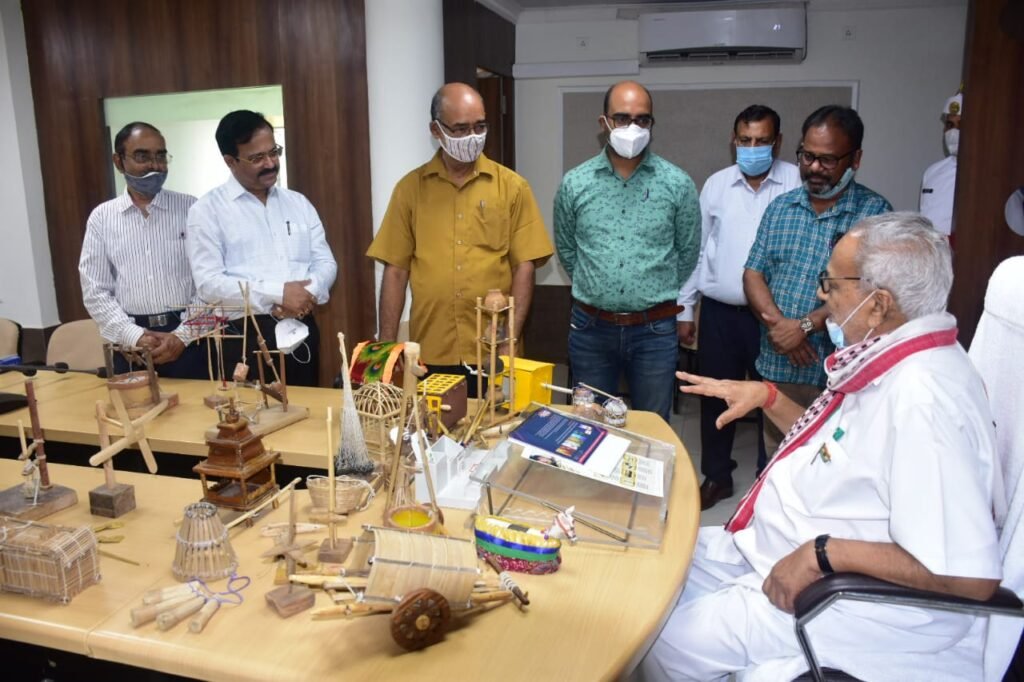 Rare Odishan crafts exhibited to His Excellency the Governor of Odisha