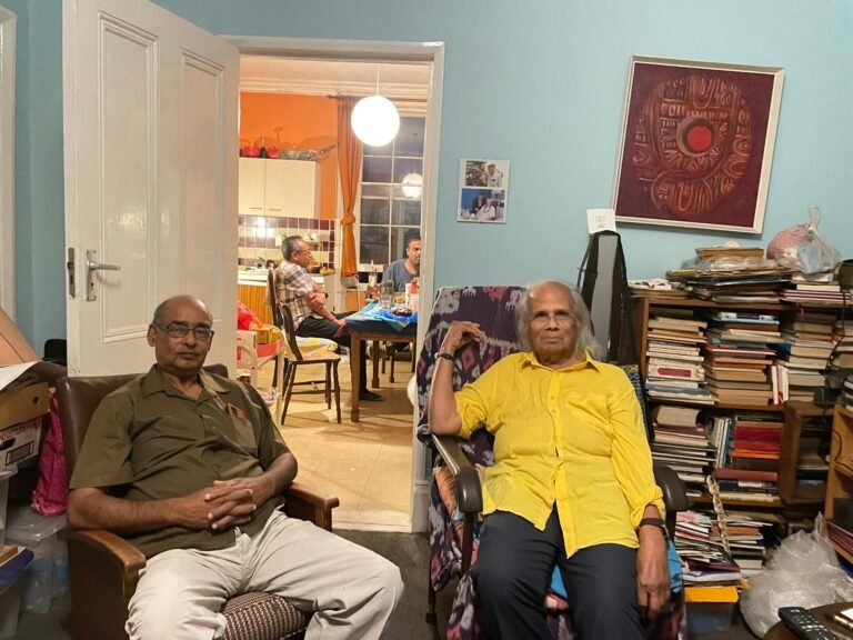 Founder Dr.Mishra with Eminent artist Mr. Prafulla Mohanty