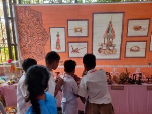 EXHIBITION AT- GOVT. NODAL HIGH SCHOOL, UNIT-8, BHUBANESWAR