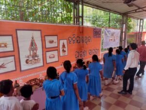 EXHIBITION AT- GOVT. NODAL HIGH SCHOOL, UNIT-8, BHUBANESWAR