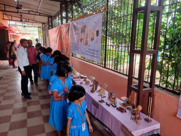 EXHIBITION AT- GOVT. NODAL HIGH SCHOOL, UNIT-8, BHUBANESWAR