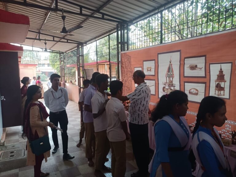EXHIBITION AT- GOVT. NODAL HIGH SCHOOL, BHUBANESWAR