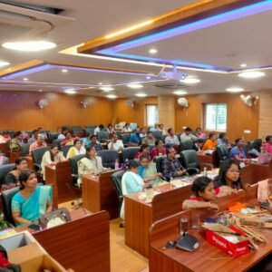 Training of the Trainers,Dr.Mishra at Regional College of Education