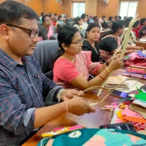 Training of the Trainers,Dr.Mishra at Regional College of Education